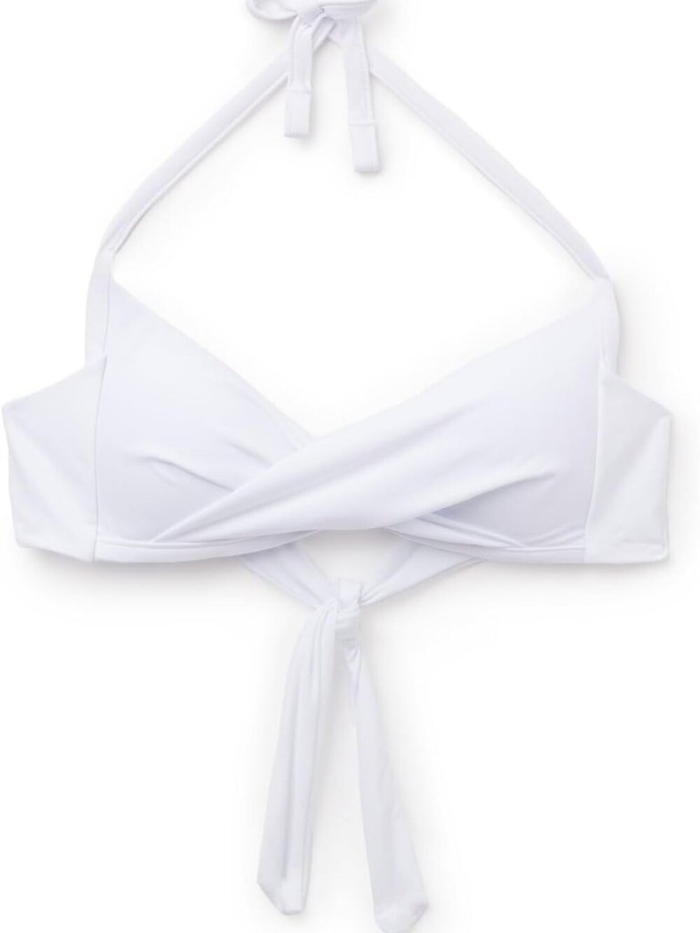 Premium Fit Padded Triangle Swim Top - Stylish Beachwear for Summer Fun